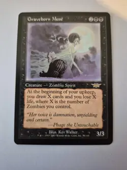 1x Graveborn Muse Legions Regular Rare NM x1 - Image 1