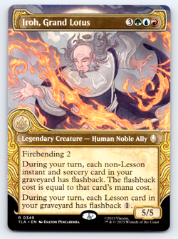 Iroh, Grand Lotus Showcase - MTG Avatar: The Last Airbender TLA - Image 1