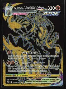 Rapid Strike Urshifu VMAX TG30 Brilliant Stars Trainer Gallery Pokemon Card - Image 1