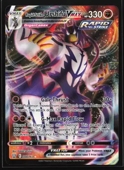 Rapid Strike Urshifu VMAX 088/163 SWSH05: Battle Styles Ultra Rare Pokemon Card - Image 1
