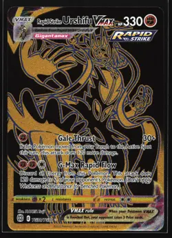 Rapid Strike Urshifu VMAX TG30 Brilliant Stars Secret Rare Pokemon Card - Image 1