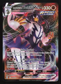 Rapid Strike Urshifu VMAX 088/163 SWSH05: Battle Styles Ultra Rare Pokemon Card - Image 1