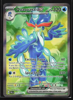 Quaquaval ex 235/193 SV02: Paldea Evolved Ultra Rare Pokemon Card - Image 1