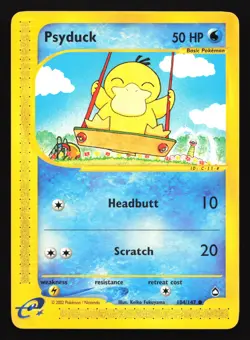 Psyduck 104/147 Aquapolis Common Pokemon Card - Image 1