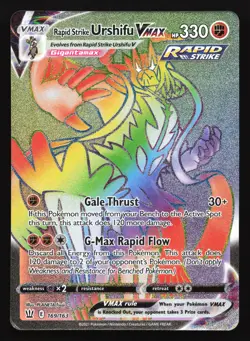 Rapid Strike Urshifu VMAX 169/163 Battle Styles Secret Rare Pokemon Card - Image 1