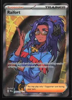 Raifort 142/131 SV: Prismatic Evolutions Ultra Rare Pokemon Card - Image 1