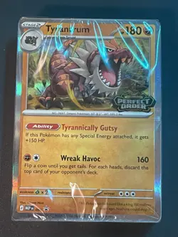 Perfect Order Build & Battle Deck Pokemon Tyrantrum MEP 066 - Image 1