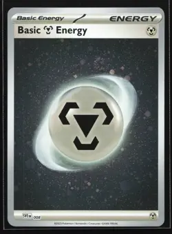 Pokemon Metal Energy SVE 008 Scarlet & Violet 151 Cosmos Holo NM - Image 1