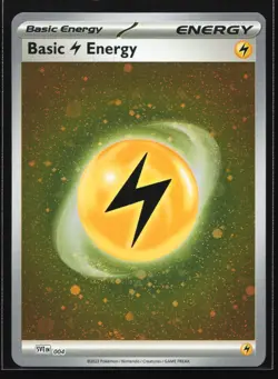 Pokemon Lightning Energy SVE 004 Scarlet & Violet 151 Cosmos Holo NM - Image 1