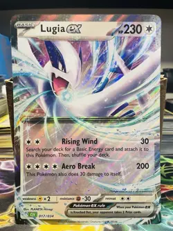 Pokemon Lugia ex 017/034 CLV Classic Collection JUMBO/OVERSIZED Promo - Image 1