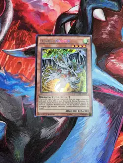 Yugioh! Debris Dragon LC5D-EN009 Secret Rare 1st Edition Light Play - Image 1