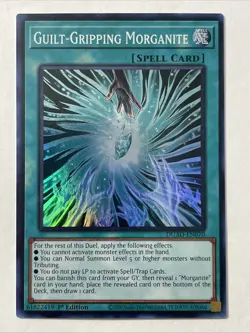 YuGiOh Guilt-Gripping Morganite (Super Rare) #DUAD-EN070 Duelist's Advance - Image 1