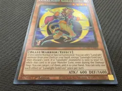 Lunalight Gold Leo DUAD-EN005 1st Edition Secret Rare Yu-Gi-Oh! - Image 2