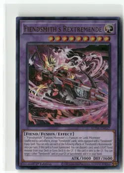 Yugioh Fiendsmith's Rextremende SUDA-EN037 Ultra Rare 1st Ed NM - Image 1