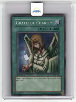 Graceful Charity - SDP-040 - Yugioh TCG - 1st Edition - Super Rare - LP - Image 1