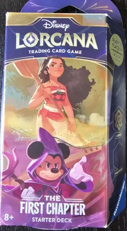 Disney Lorcana First Chapter Starter Deck Amber & Amethyst - Image 1