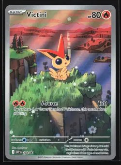 Victini 208 SV: Scarlet & Violet Black Star Promo Pokemon Card - Image 1