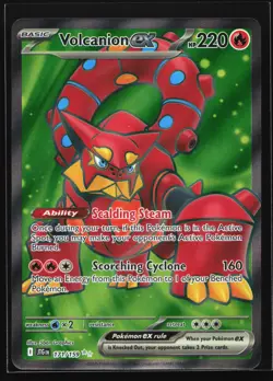 Volcanion ex 171/159 SV09: Journey Together Ultra Rare Pokemon Card - Image 1