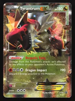 Tyrantrum EX XY70 XY Black Star Promo Pokemon Card - Image 1