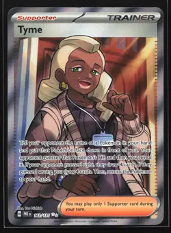 Tyme 143/131 Prismatic Evolutions Ultra Rare Pokemon Card - Image 1
