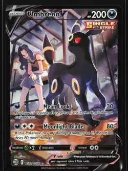 Umbreon V TG22 SWSH09: Brilliant Stars Trainer Gallery Ultra Rare Pokemon Card - Image 1