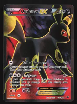 Umbreon EX (Full Art) 119/124 XY - Fates Collide Ultra Rare Pokemon Card - Image 1