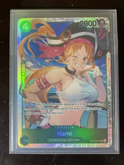 One Piece CCG Mixed Set 9-Card Holo/Foil Lot - Image 5