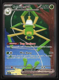 Spidops ex 243/198 SV01: Scarlet & Violet Special Illustration Rare Pokemon Card - Image 1