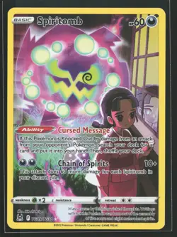 Spiritomb TG09 Lost Origin Trainer Gallery Ultra Rare Pokemon Card - Image 1