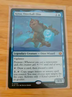 MTG Kitsa, Otterball Elite 0054 Bloomburrow M/NM Free UK P&P - Image 1