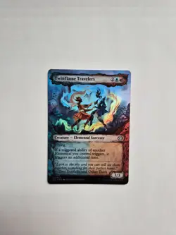 MTG: Lorwyn Eclipsed - Twinflame Travelers #345 - Showcase Foil - Image 1