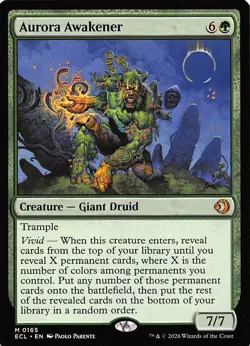 Aurora Awakener 165 Lorwyn Eclipsed Magic the Gathering - Image 1