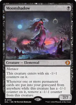 Moonshadow 110 Lorwyn Eclipsed Magic the Gathering - Image 1