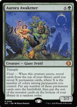 Aurora Awakener 165 Lorwyn Eclipsed Magic the Gathering - Image 1