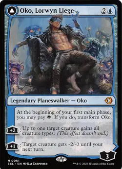 Oko Lorwyn Liege 61 Lorwyn Eclipsed Magic the Gathering - Image 1