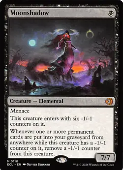 Moonshadow 110 Lorwyn Eclipsed Magic the Gathering - Image 1