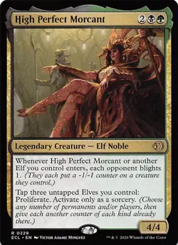 High Perfect Morcant 229 Lorwyn Eclipsed Magic the Gathering - Image 1