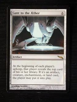 Gate to the Aether [Mirrodin] - MTG Magic the Gathering - NM - Image 1