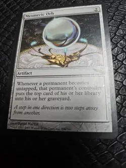 Mirrodin MTG Mesmeric Orb Magic - Image 1