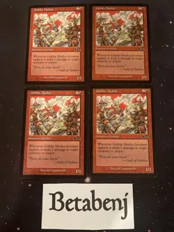 4x MTG Goblin Medics Urza's Legacy (Playset) - Free ship over $25 - Image 1