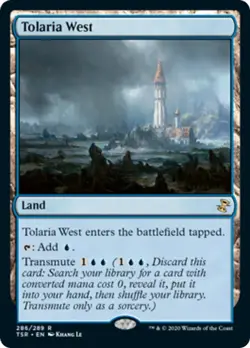 Tolaria West Time Spiral Remastered NM Land Rare MAGIC GATHERING CARD ABUGames - Image 1