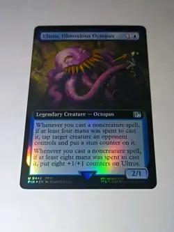 MTG FINAL FANTASY (FIN) – Ultros, Obnoxious Octopus (Extended Art) – FOIL - Image 1