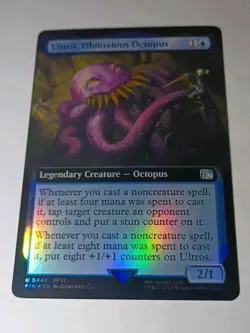MTG FINAL FANTASY (FIN) – Ultros, Obnoxious Octopus (Extended Art) – FOIL - Image 2