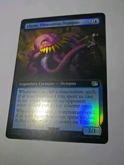 MTG FINAL FANTASY (FIN) – Ultros, Obnoxious Octopus (Extended Art) – FOIL - Image 3