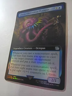 MTG FINAL FANTASY (FIN) – Ultros, Obnoxious Octopus (Extended Art) – FOIL - Image 4