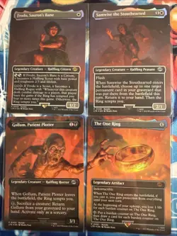 Magic the Gathering Universes Beyond: The Lord of the Rings Mount Doom Scene Set - Image 1