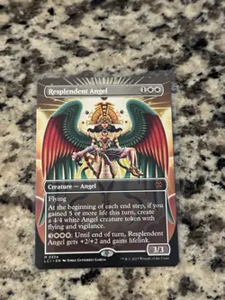 MTG Resplendent Angel Borderless - The Lost Caverns of Ixalan #334 - Image 1