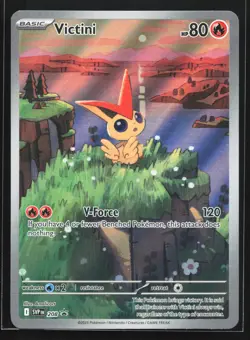 Victini 208 Scarlet & Violet Black Star Promo Pokemon Card - Image 1
