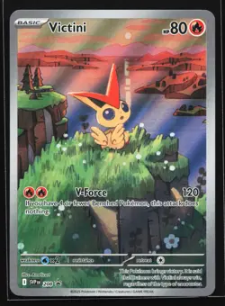 Victini 208 SV: Scarlet & Violet Black Star Promo Pokemon Card - Image 1