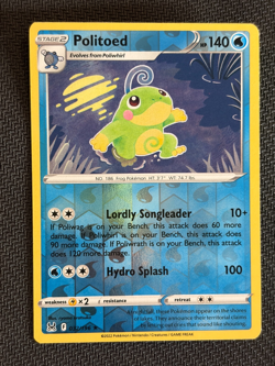 Politoed ~ Reverse Holo~Ugly Cute Pokemon Cards | Funny, Weird & Adorable - Image 1